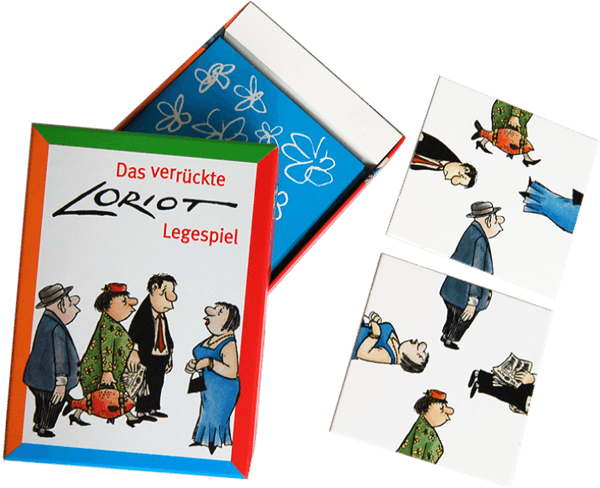 Spiel: Das verrückte Loriot-Legespiel