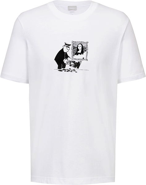 T-Shirt: mey x LORIOT - Der Kunstliebhaber