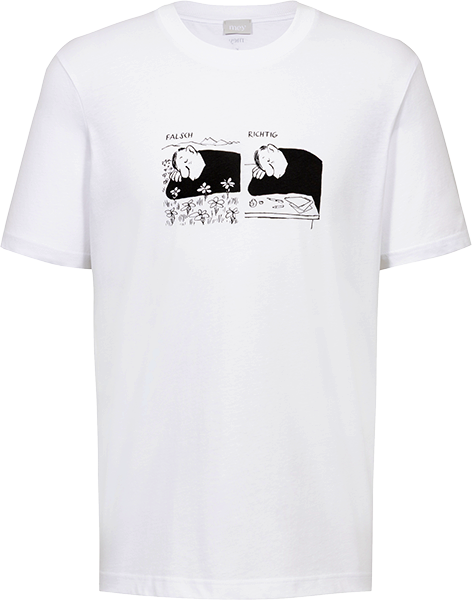 T-Shirt: mey x LORIOT - Die Mittagspause